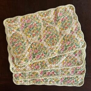 Martha Stewart Cottage-Inspired Placemats, set of 4